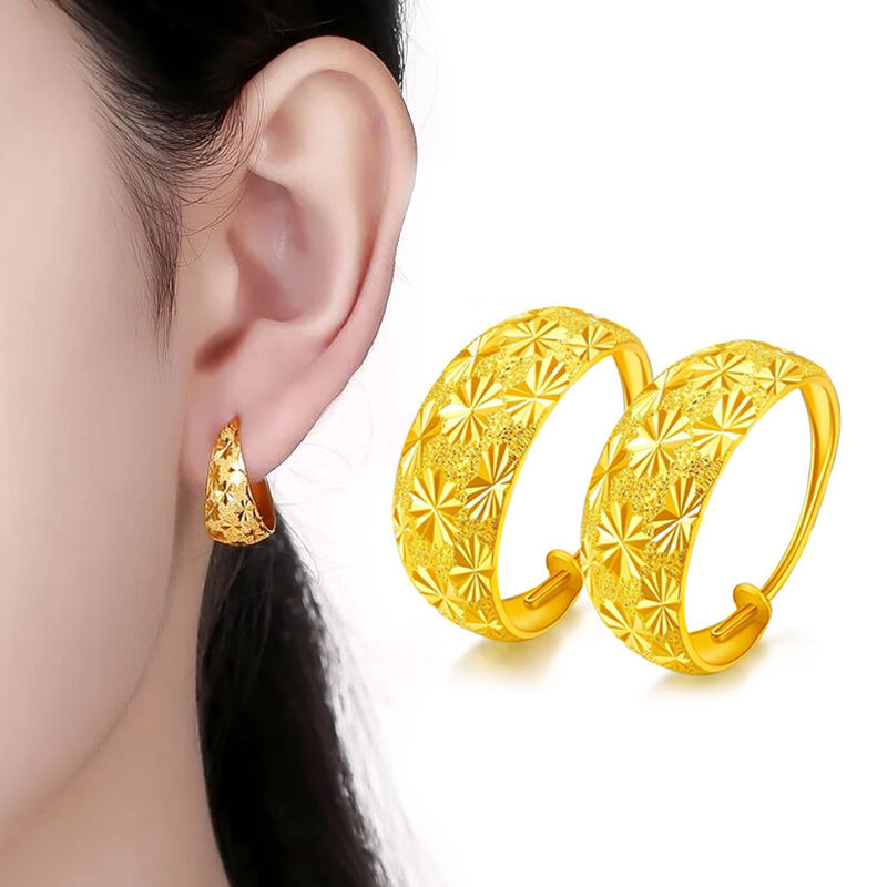 18K Gold Earrings