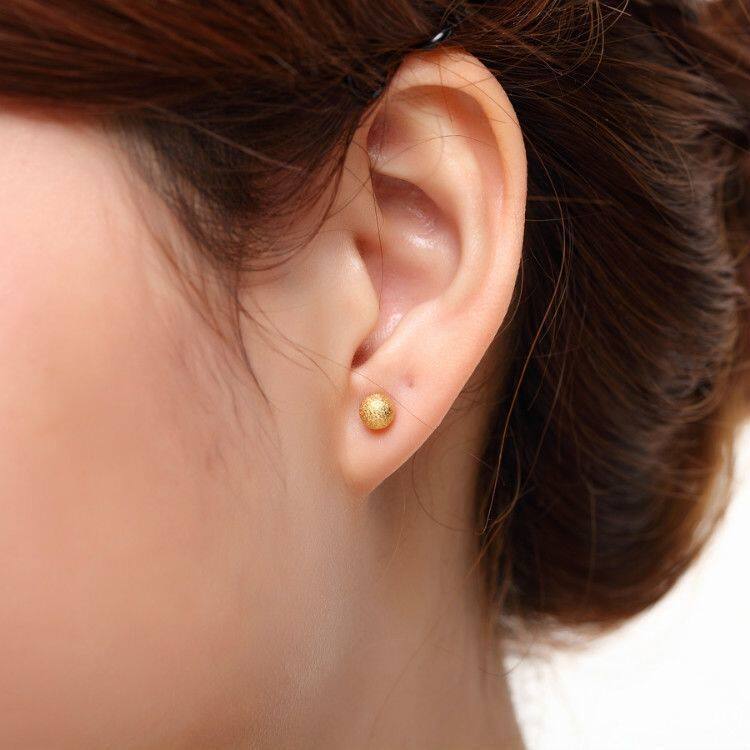 18K Gold Earrings