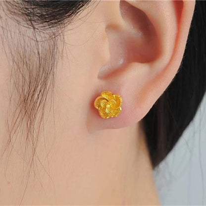 18K Gold Earrings