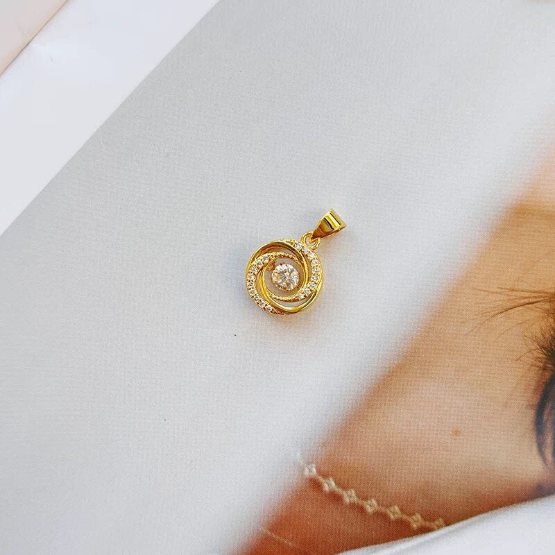 18K Gold Fashion Pendant