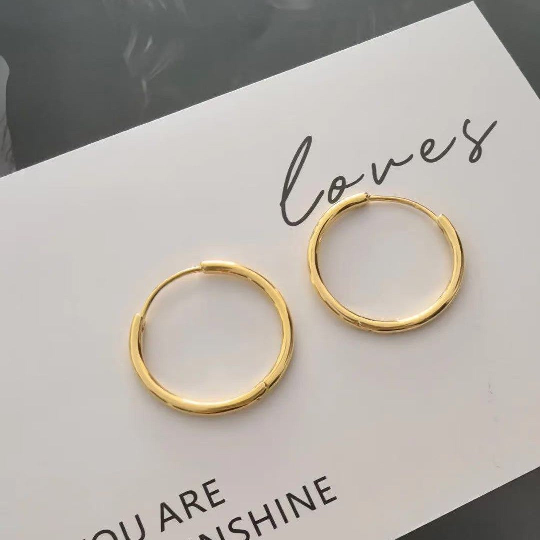 18K Gold Universal Earrings