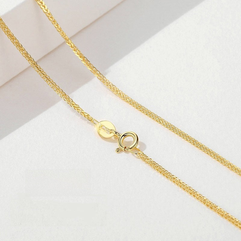 18K Gold Women Necklace Chain