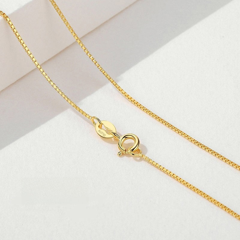 18K Gold Women Necklace Chain