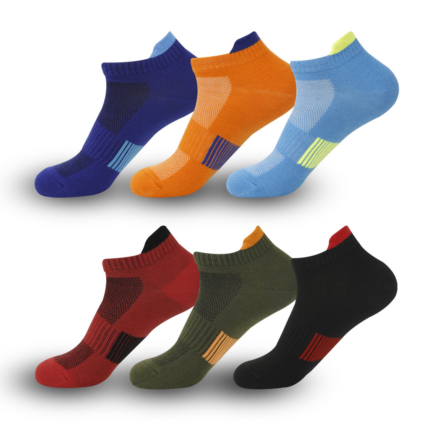 Breathable Cotton Sports Socks for Running Training Comfort