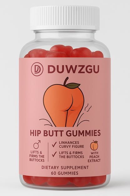 Hip Lifting Butt Gummies Soft Candy Beauty Natural Supplement