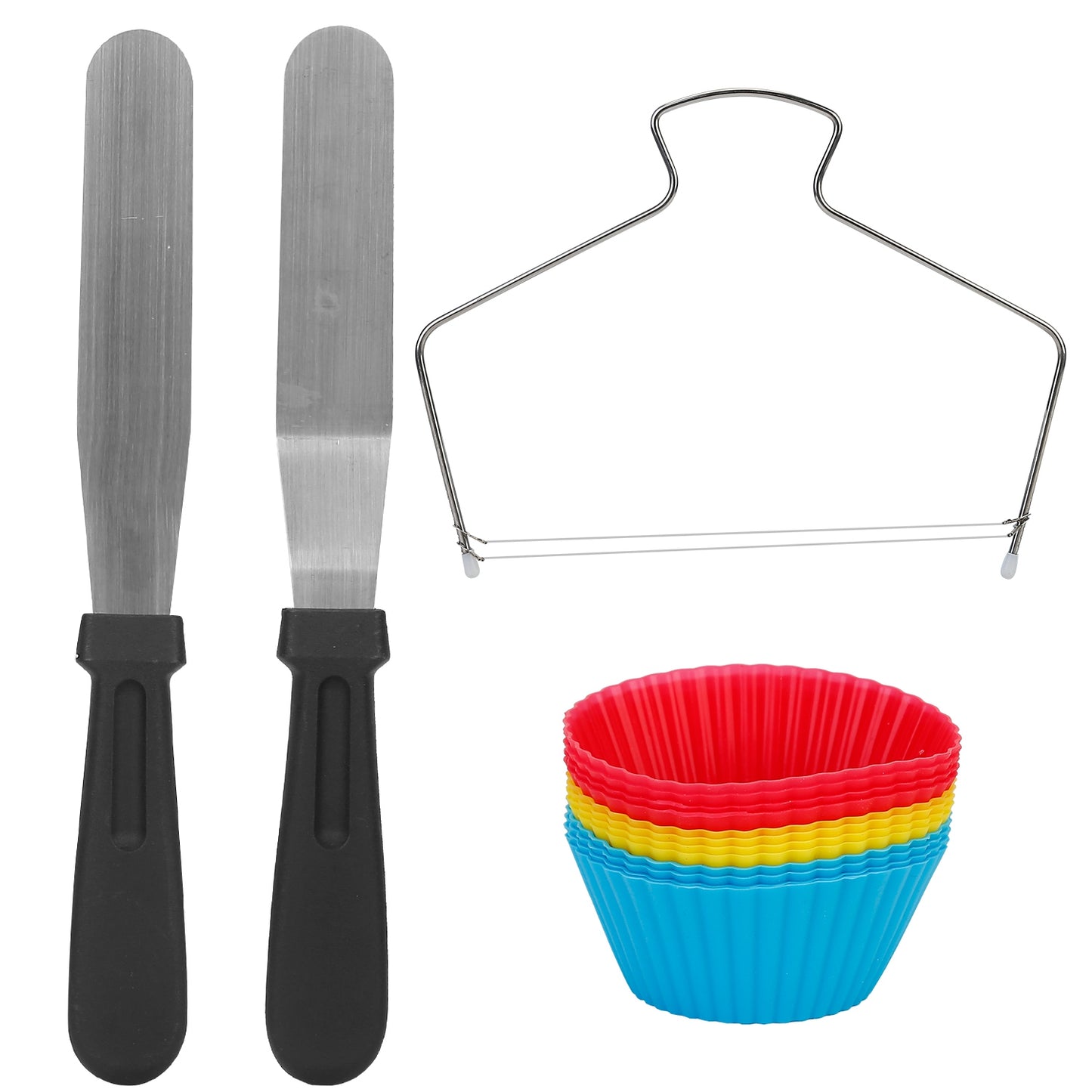 11in Rotating Cake Turntable 108Pc Decorating Supplies Kit
