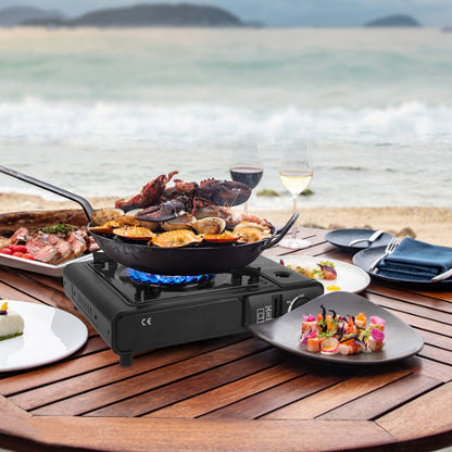 3300W Portable Camping Stove Dual Fuel Burner with Piezo