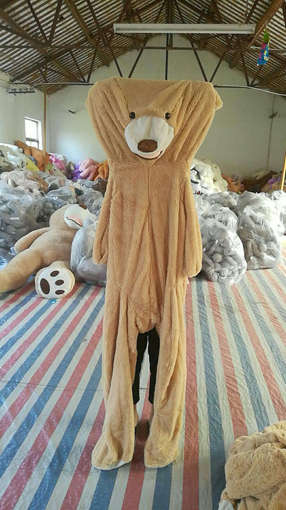 Giant Teddy Bear Plush Toy – Huge Soft Toy With Leather Shell