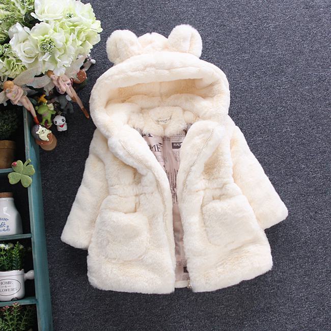 Buy Girls Fur Coat – Stylish Autumn & Winter Warm Fashion Outerwear