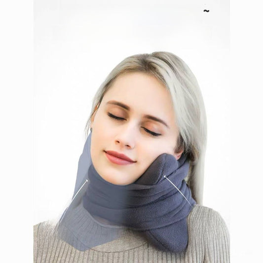 Ergonomic Latex Travel Neck Pillow Soft Support Cushion Pad