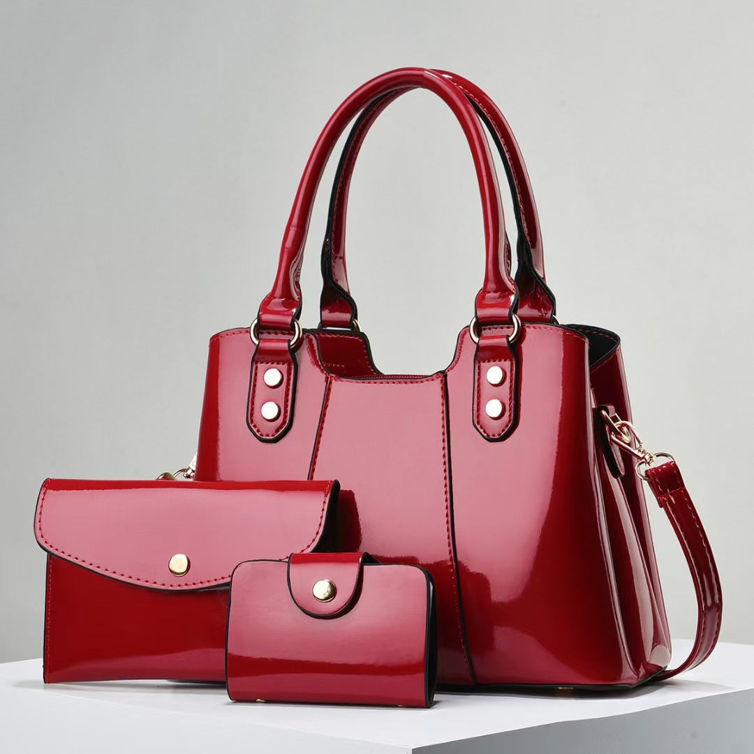 Large-capacity Three-piece Set Of  Women's Shoulder Bags
