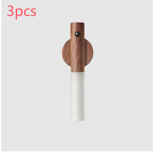 Buy Auto LED USB Magnetic Wood Motion Sensor Night Light