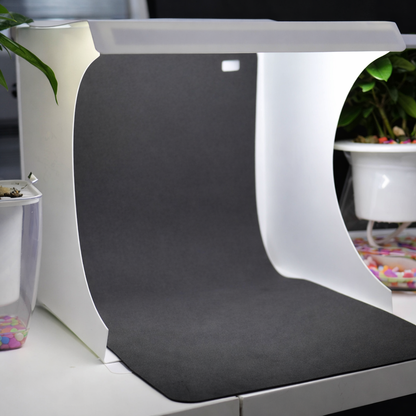 Folding Mini Studio LED Photo Studio with Props for Shots