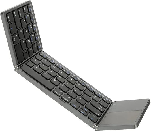 Folding Bluetooth Keyboard for Portable and Convenient Typing