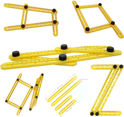Four Folding Measuring Ruler Multifunction Tool for Accuracy