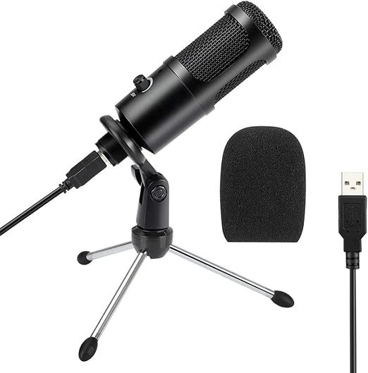 Condenser Microphone for Computer, Gaming, and Live Recording
