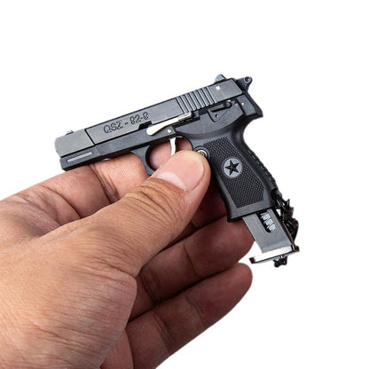 1:3 Scale QSZ92 Alloy Toy Gun Model with Detachable Parts
