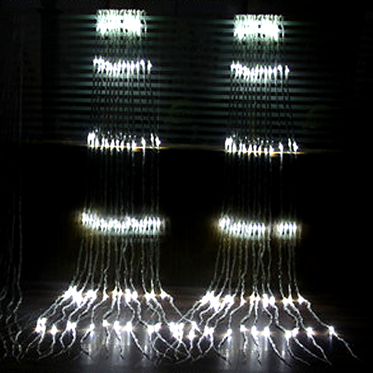 Net Lights and Water String Lights Perfect for Outdoor Setup