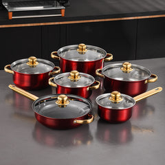 Red Gold Handle