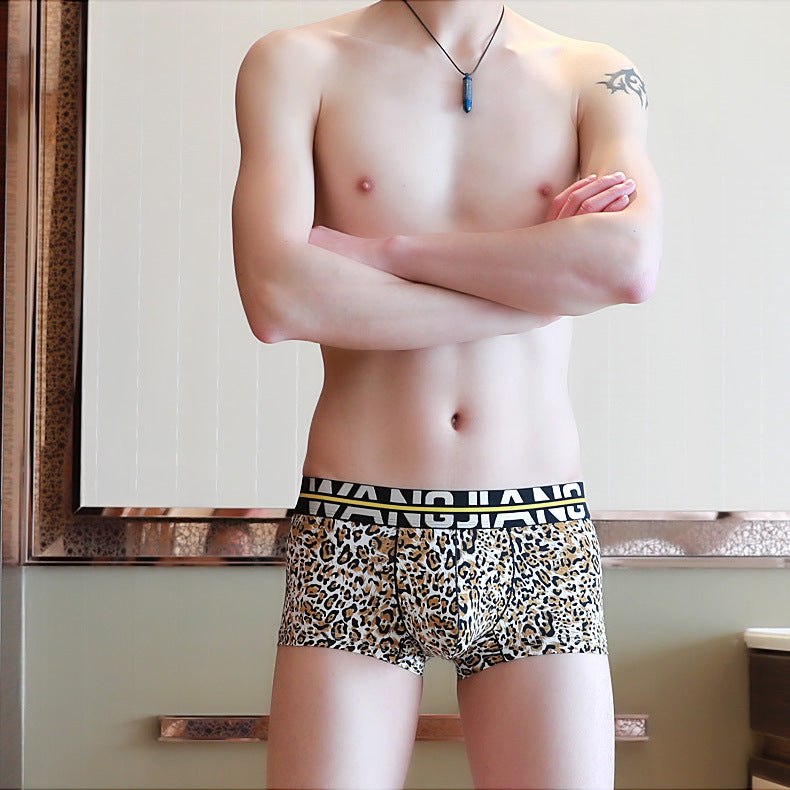 Men's Ice Silk Boxer Underwear for Ultimate Summer Comfort