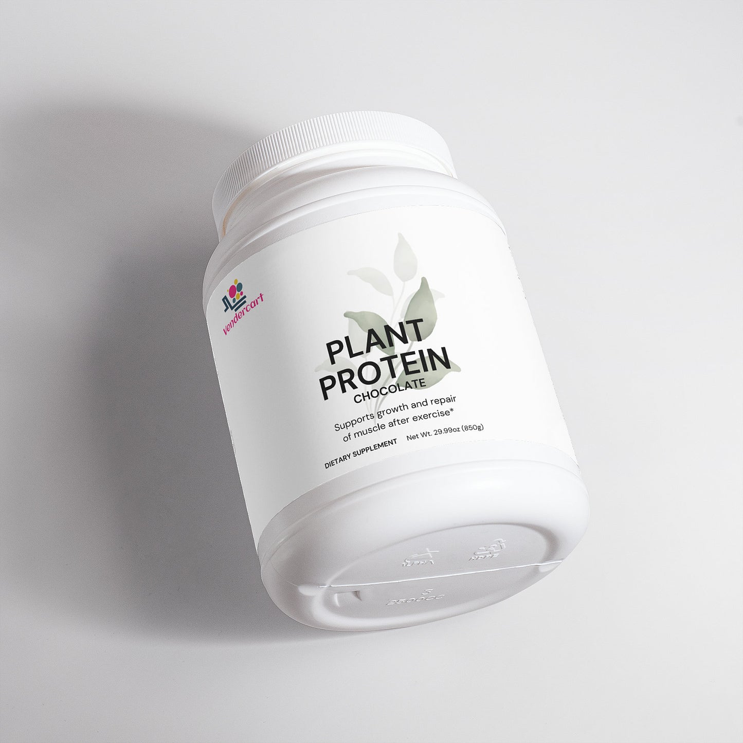 Plant Protein Chocolate 21g for Muscle Recovery and Wellness