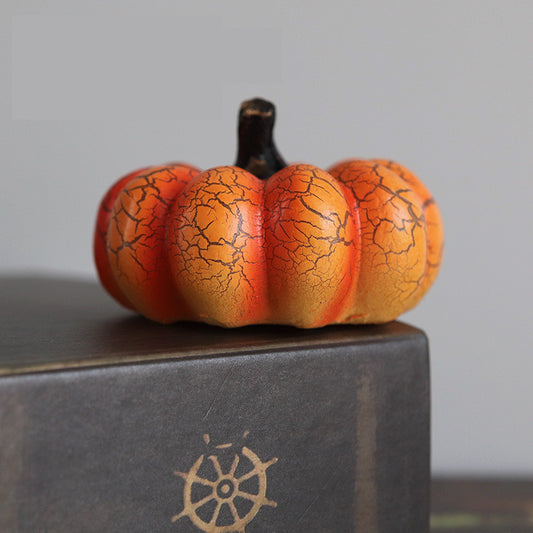 Buy Halloween LED Pumpkin Lantern Resin Candle Light Decor