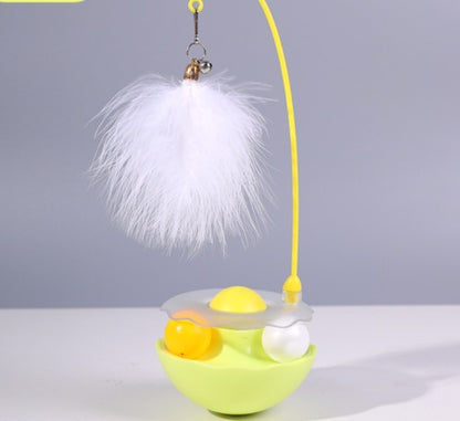 Duck Shape Interactive Cat Toy Stick – Washable Kitten Toy