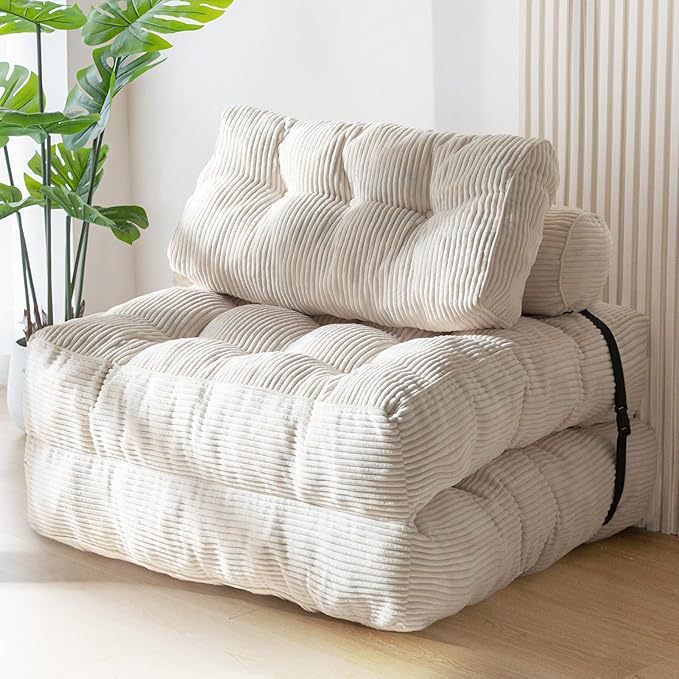 Foldable Fabric Sofa Bed for Stylish Comfort and Relaxation