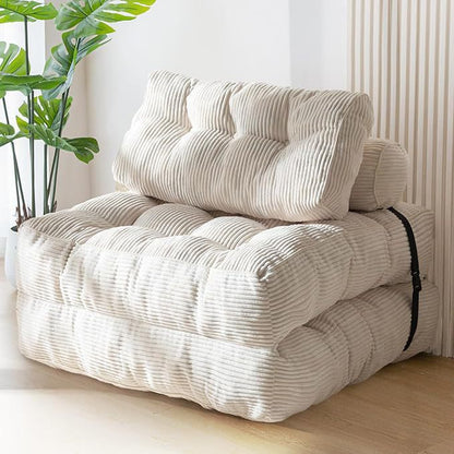 Foldable Fabric Sofa Bed for Stylish Comfort and Relaxation