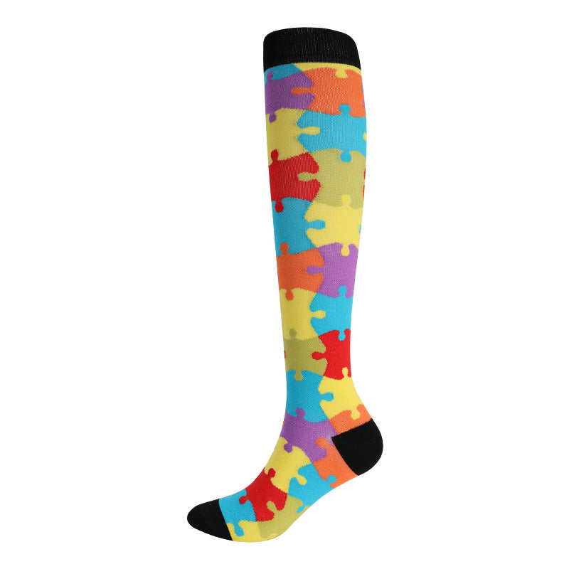 Compression Sports Socks for Running Cycling Daily Support