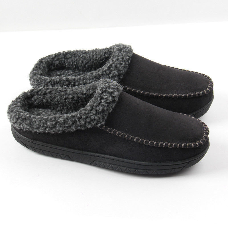 Men’s Cotton Slippers Outdoor Use Winter Home Wear Shoes