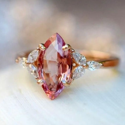 Buy Light Luxury Zircon Ring Sophisticated High End Jewelry