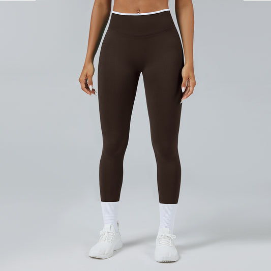 Quick-Dry High-Waisted Yoga Pants for Workout & Active Wear