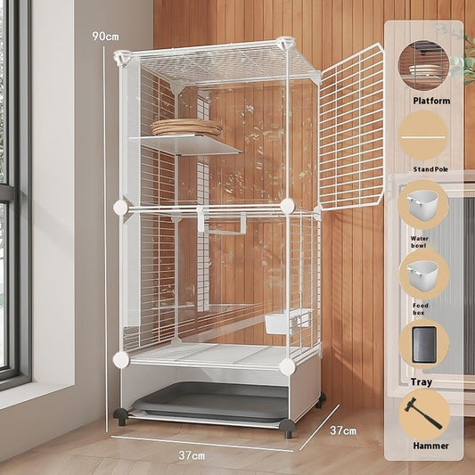 Large Household Luxury Bird Cage – New Villa Design for Home