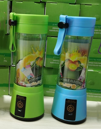 Buy Portable USB Rechargeable Blender 6 Blade Juicer Cup 380ML