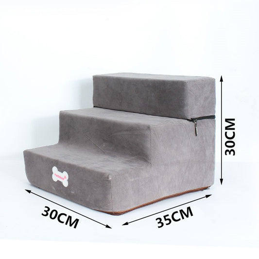 Buy For Pet Bed Stairs for Cats and Dogs Safe Climbing Steps.