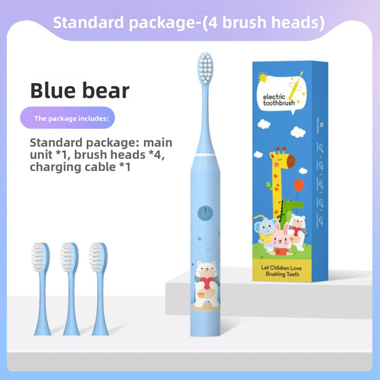 Children's Electric Toothbrush Soft Bristles Sensitive Gums