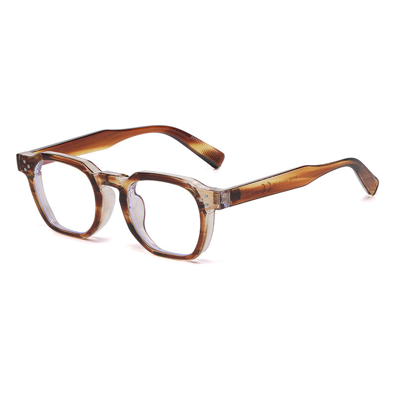 Fashion Round Frame Studded Sunglasses for Eye Protection