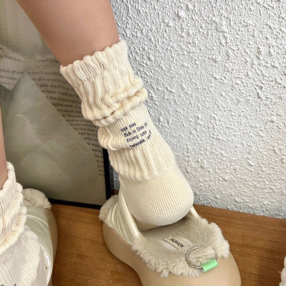 Thick-Knit Workwear Style Socks for Outdoor Daily Wear Now