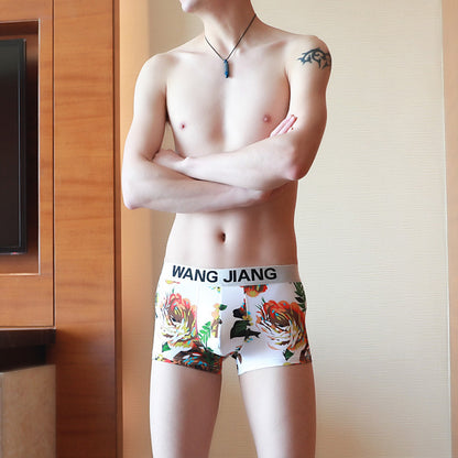 Men's Ice Silk Boxer Underwear for Ultimate Summer Comfort
