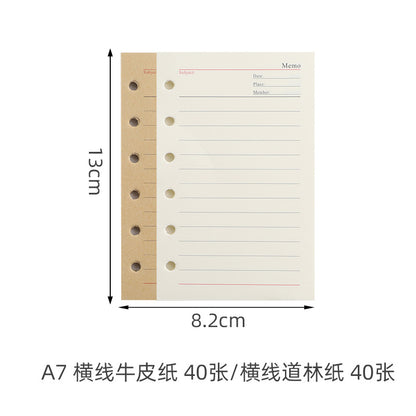 Creative Vintage Leaves Travel Diary Notebook Stationery