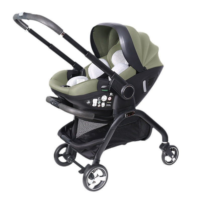 Kidilo 3-in-1 Reversible Baby Stroller with Carry Basket