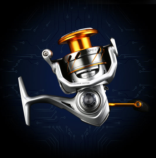 Long Cast All-Metal Fishing Reel – Smooth & Durable Design