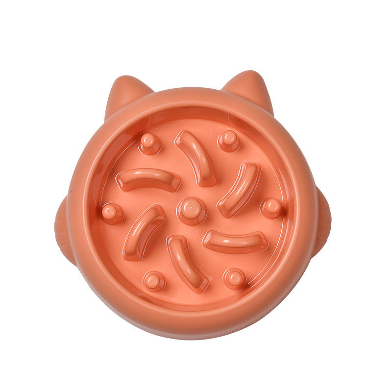 Pet Dog Cat Slow Feeder Bowls – Anti-choking Eating Plate