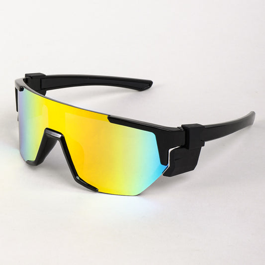 UV Protection Large Frame Sports Sunglasses for Active Use