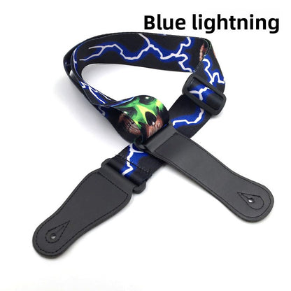 Widened Polyester Guitar Strap