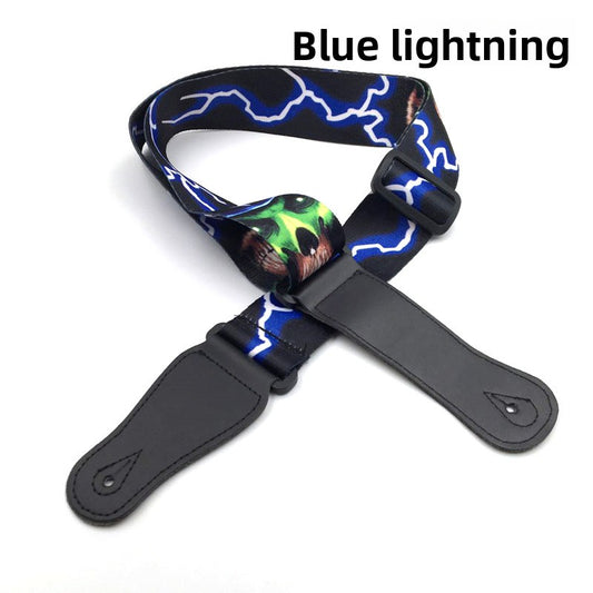 Widened Polyester Guitar Strap