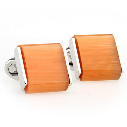 French Style Opal Cufflinks – Elite Business Formal Wear