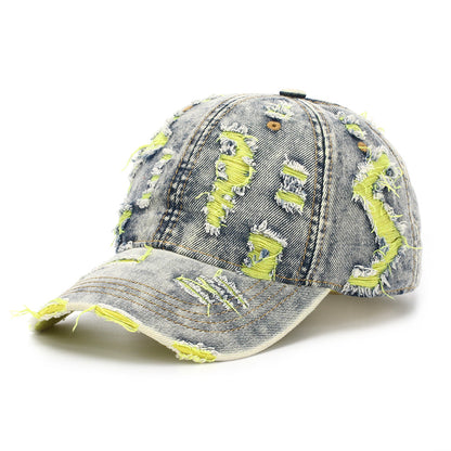 Buy Ripped-Line Letter Sun Hat for Men & Women – Casual Wear