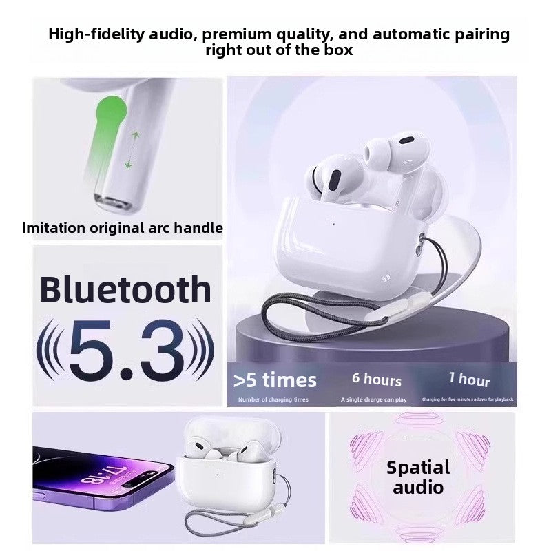 Pro Wireless Bluetooth Earbuds with Active Noise Cancellation